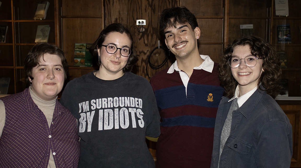 The Laurus Executive Team is Vivian Landis, Emily Yelden, Andres Lopez and Bella Hardy.