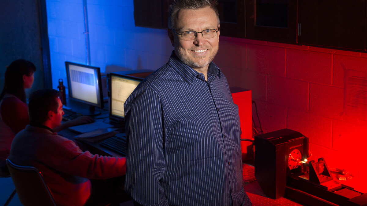 Research led by Yuris Dzenis found that using a small, strategic amount of graphene oxide as a template improves carbon nanomaterials. The research was published in the Dec. 10 edition of Advanced Functional Materials.