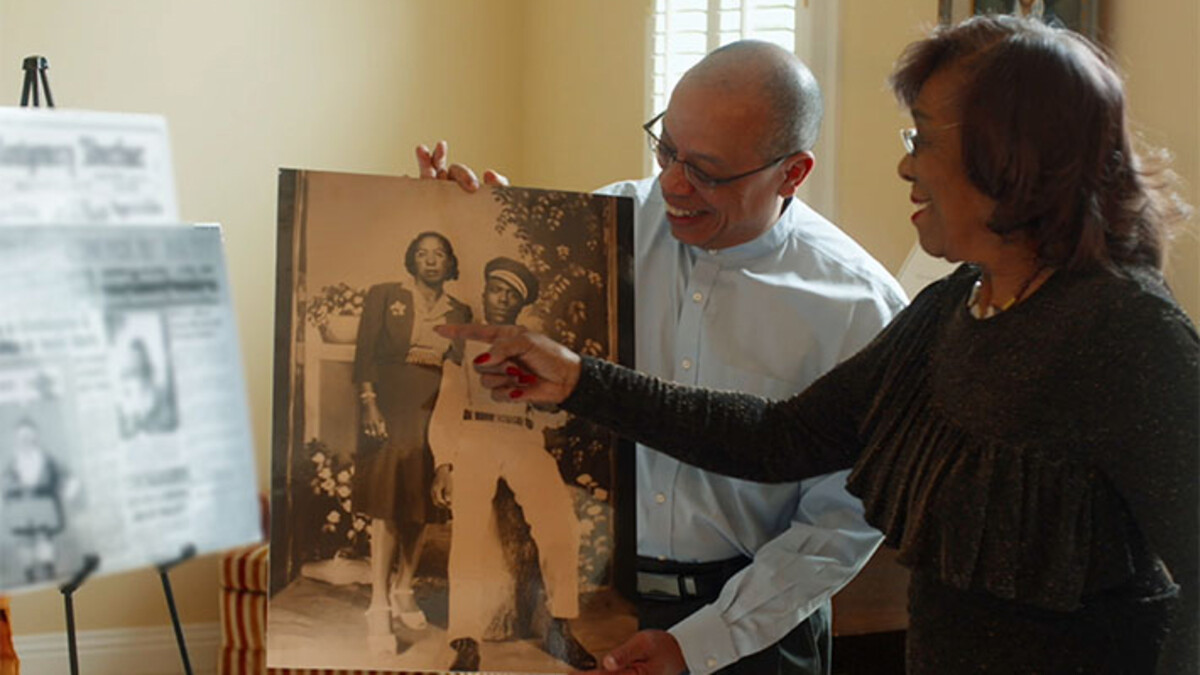 Scene from "Who We Are," an award-winning documentary showing Feb. 4-17 at the Mary Riepma Ross Media Arts Center, that features Jeffery Robinson (second from right).