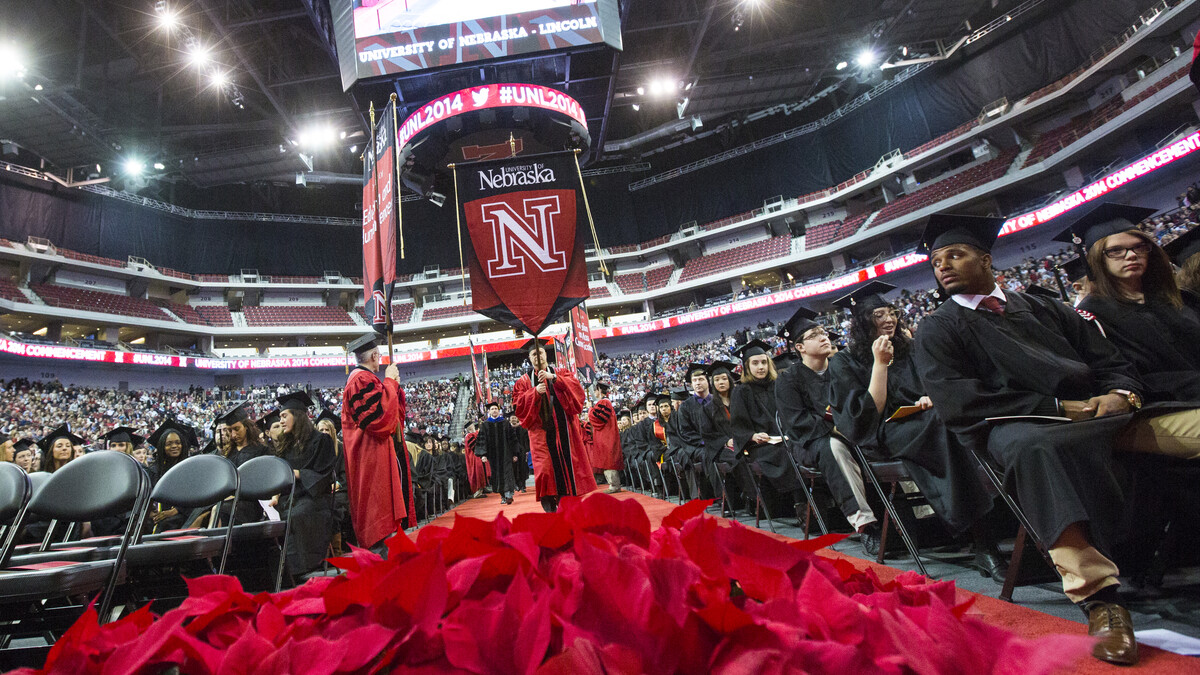 The 2015 December commencement ceremonies begin at Pinnacle Bank Arena. UNL is one of the nation’s best four-year institutions in substantially improving graduation rates for African-American students, a newly released national report shows.