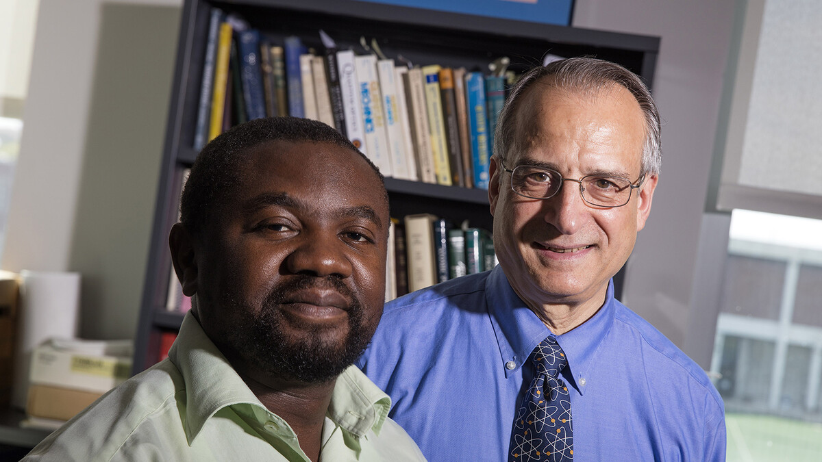 Jean Marcel Ngoko Djiokap (left) and Anthony Starace.