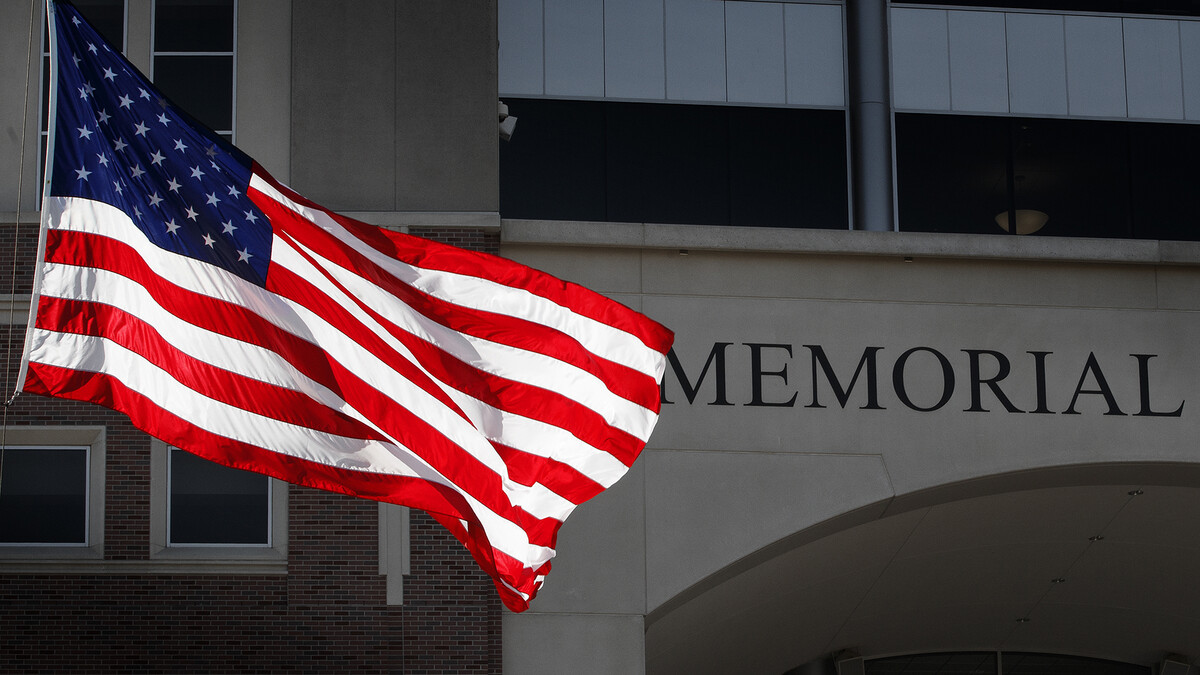 Nebraska's Memorial Stadium was built in the 1920s as a memorial to those who served in World War I. The university will celebrate a new WWI memorial in the stadium's east concourse on Nov. 11.