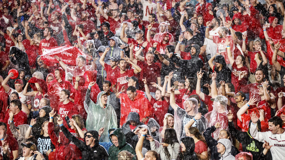 Nebraska football vs. Akron. September 1, 2018.
