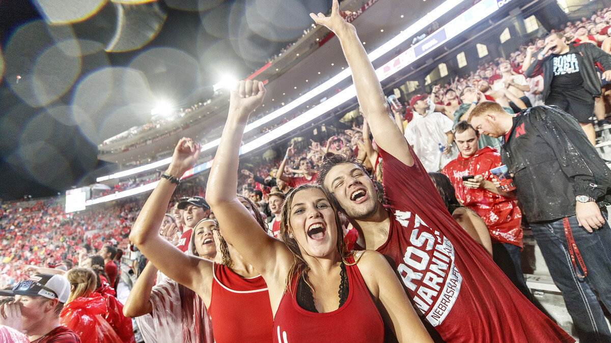Nebraska football vs. Akron. September 1, 2018.