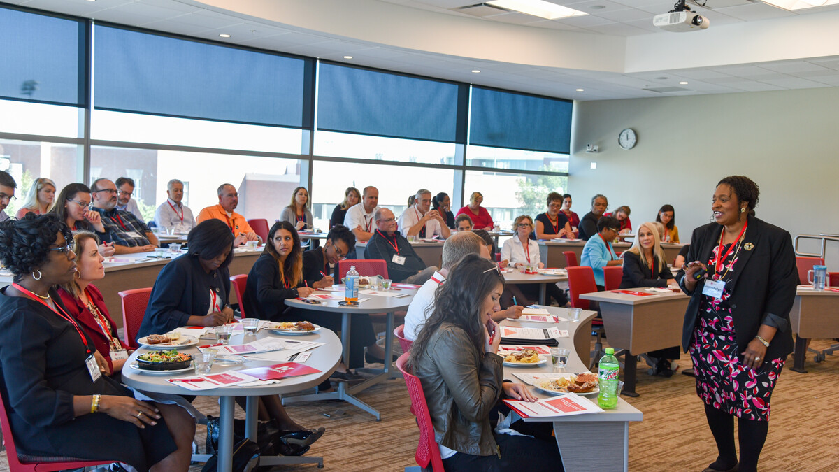 Dr. Gwendolyn Combs will discuss navigating the complexity of diversity and inclusion at the February 27 Power Lunch. 