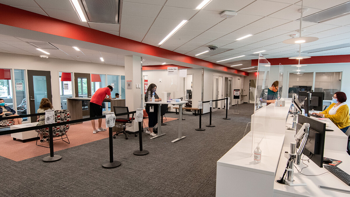 The Husker Hub has moved into its new home in Canfield Administration Building. It is one-stop shop to help students efficiently handle campus-related business.