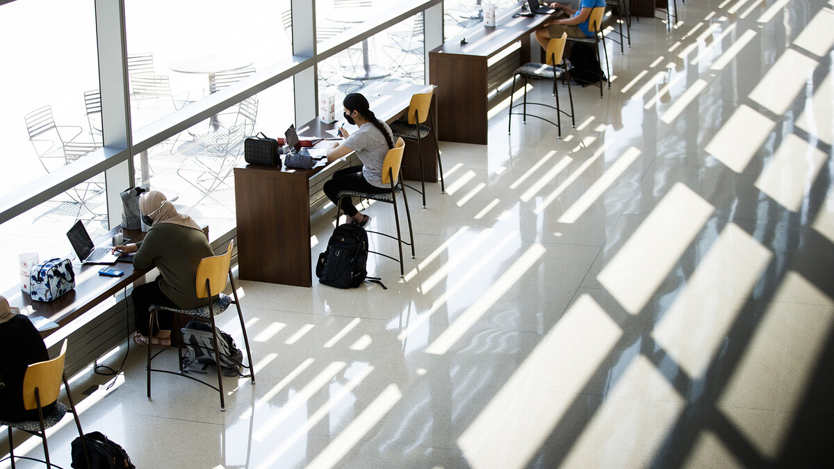 Additional study spaces on campus have been identified for students.