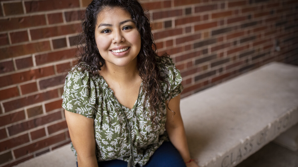 Jenny Figueroa is using the three-week session to bolster her academic career prior to graduating in December.