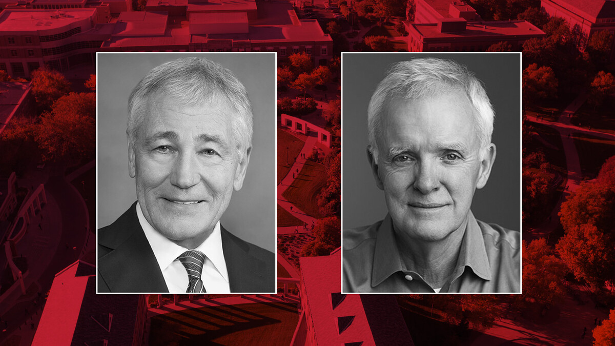 Chuck Hagel and Bob Kerrey