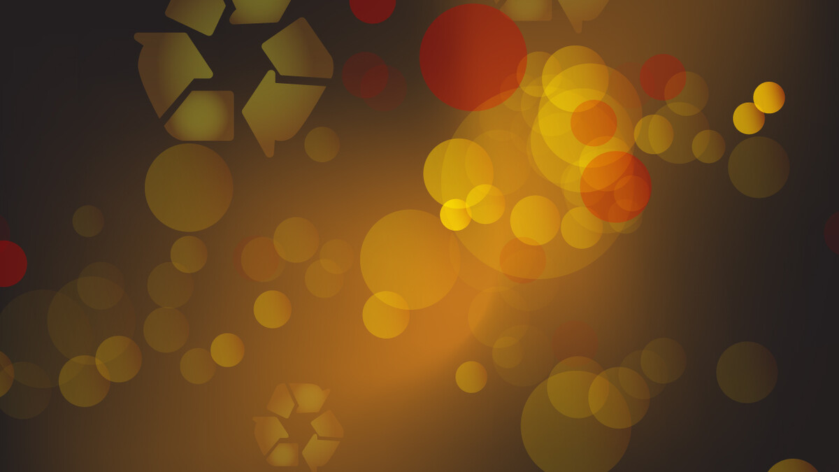 Recycle Christmas lights graphics