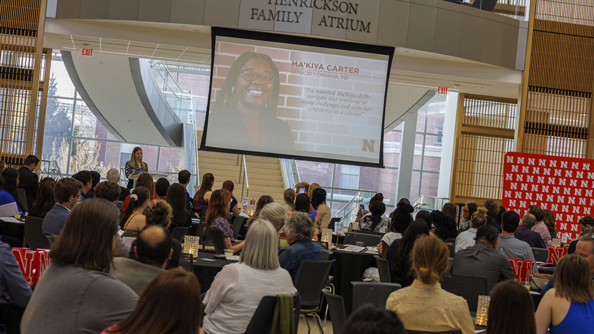 Student Affairs hosts the Student Luminary Awards in 2023.