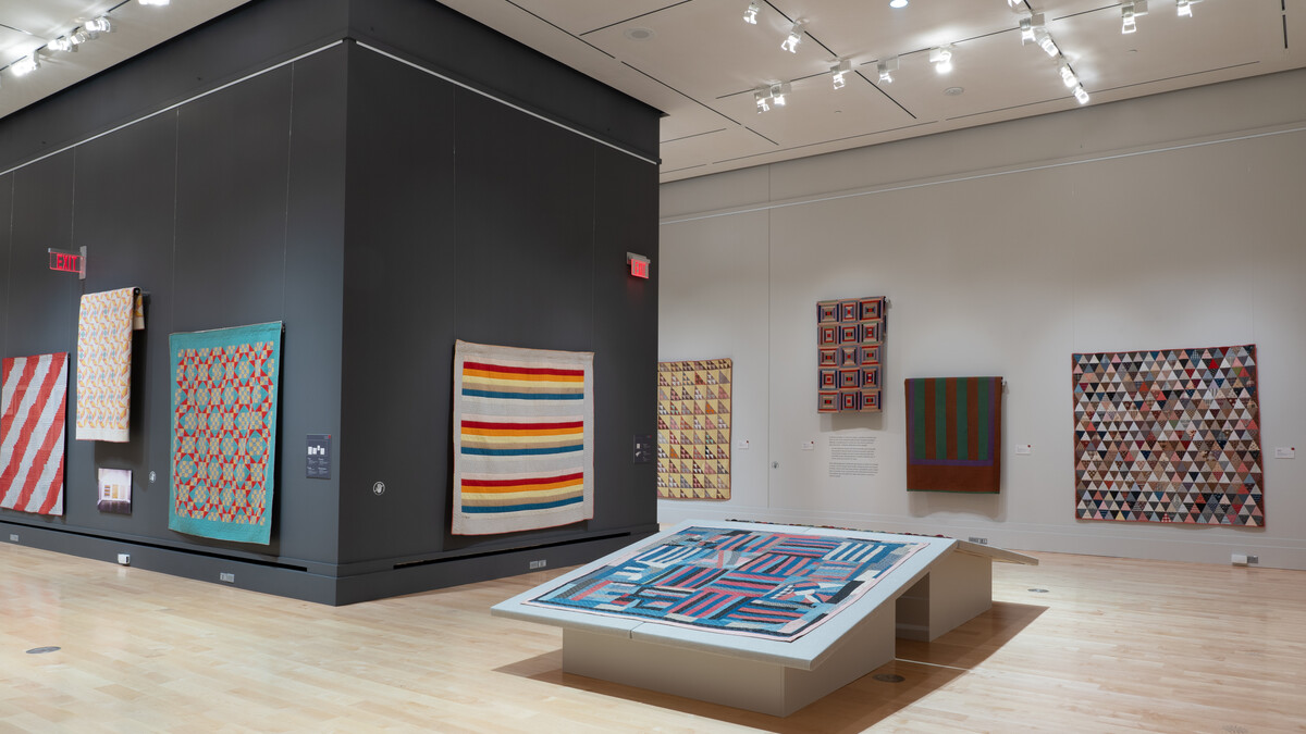 Quilts from the Whitney exhibition 