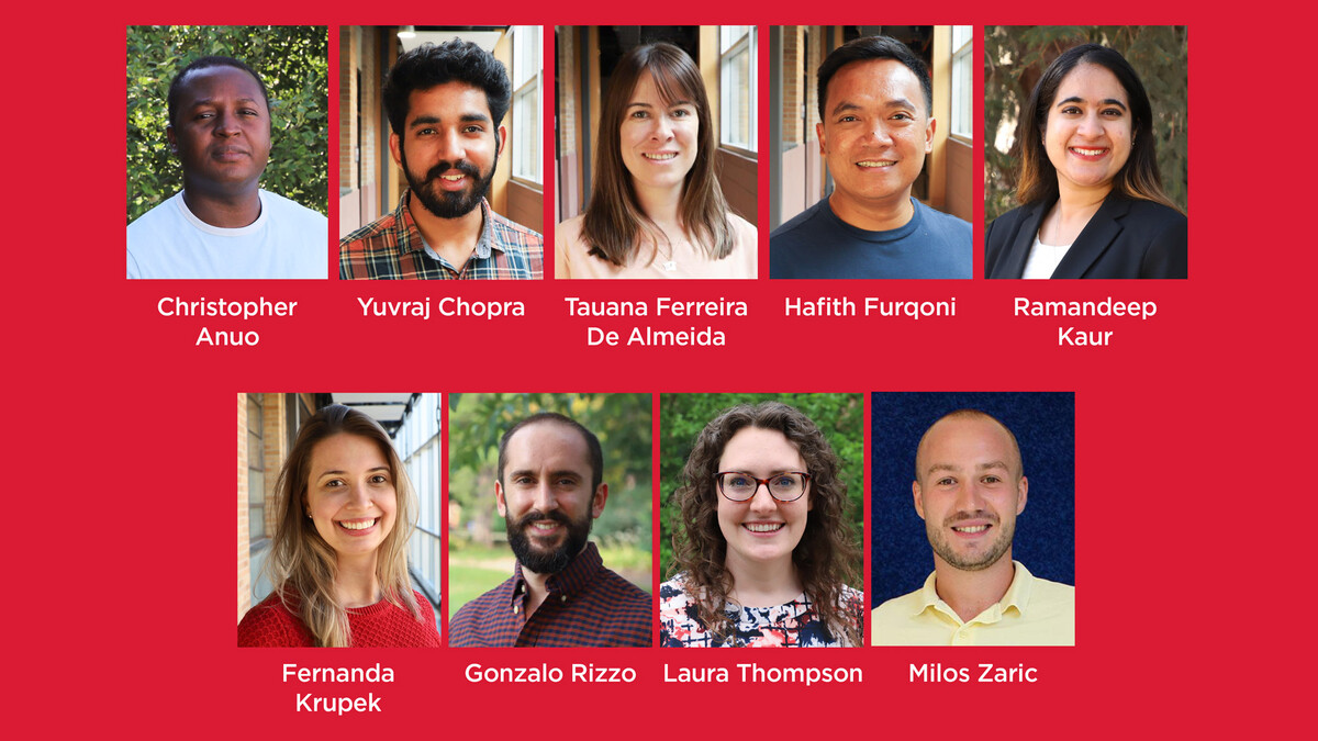 Nine graduate students earn ARD and CASNR fellowships.