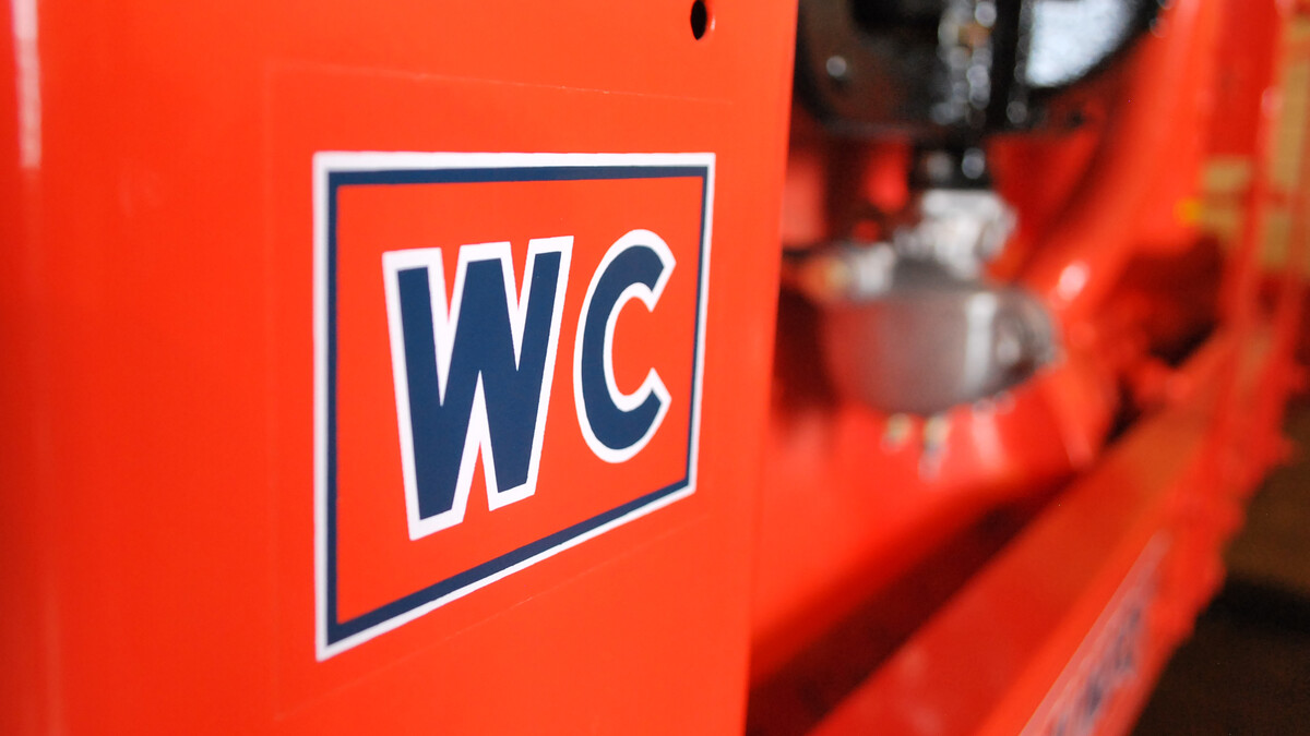 Several vintage tractors are display at the Larsen Tractor Test & Power Museum