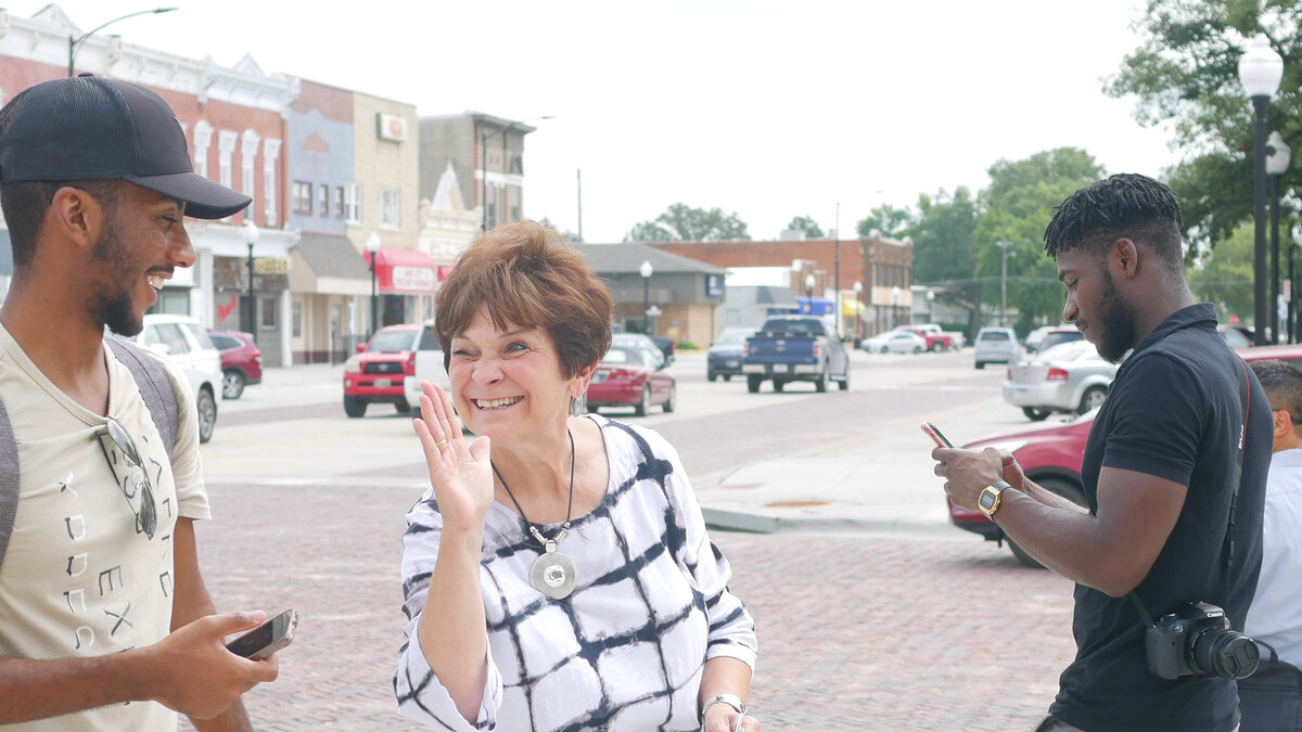 Community and Regional Planning students are helping with a downtown revitalization plan for David City.