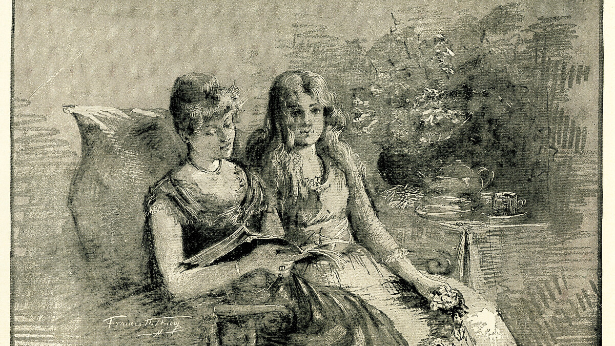 A print from one of the artists in the Tile Club (1877-78), the subject of a presentation by Dr. Stuart Embury.