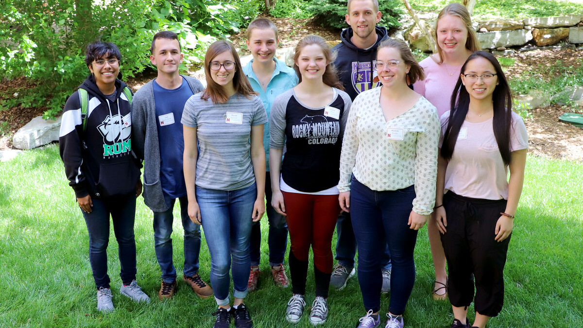 Nine students from around the nation and Puerto Rico begin the 10-week Applied Plant Systems program June 3 at University of Nebraska–Lincoln.