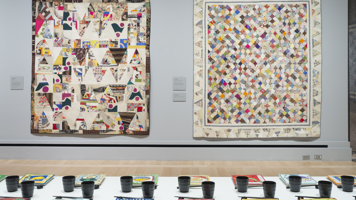 "Eiko Okano's Delectable World" is on display at the International Quilt Study Center & Museum. She will give a free lecture at 5:30 p.m. Friday. Photo by Larry Gawel