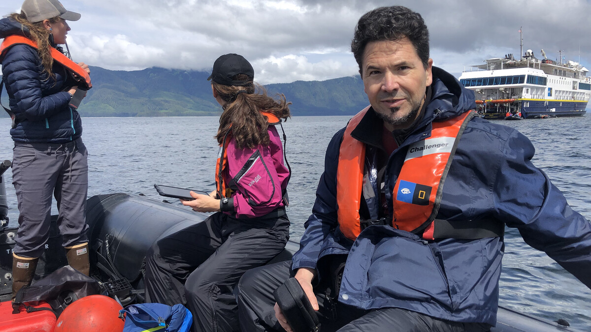 Assistant Professor of Emerging Media Arts Dan Nova will serve as technical advisor for Ocean Discovery League's next-generation deep ocean sensor system as part of a $1.2 million NOAA grant project. Courtesy photo.