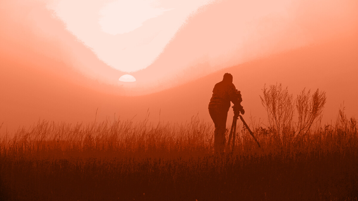 Public Media Fund Filmmaker in the field. 
