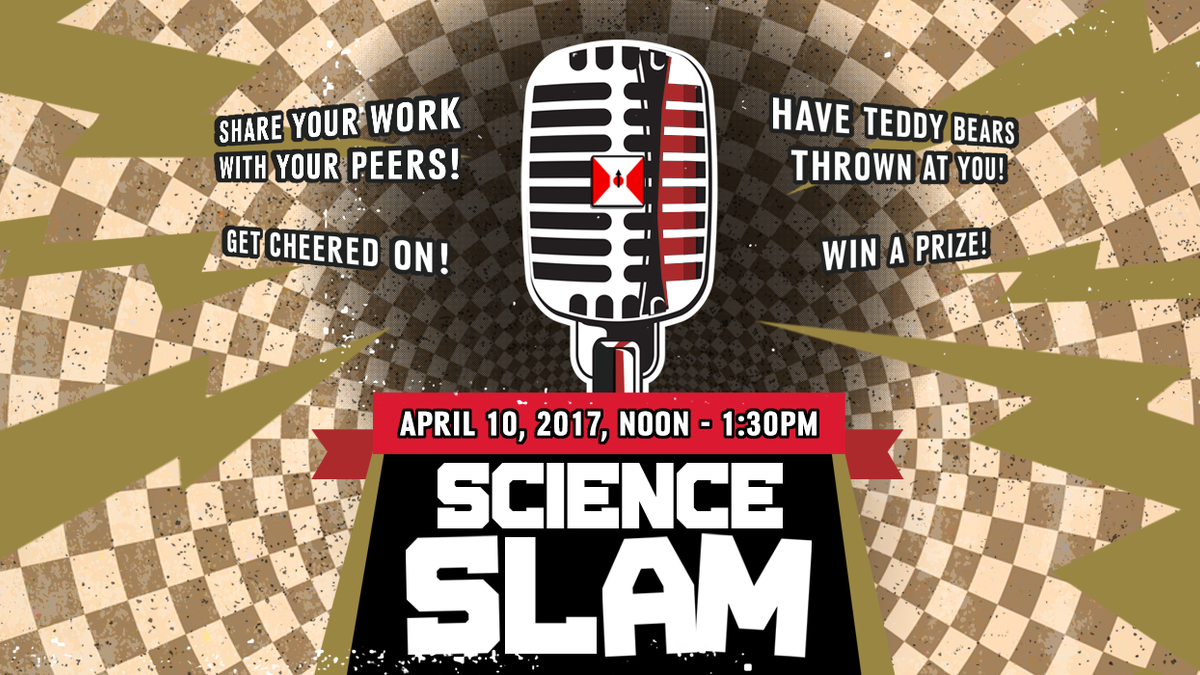The second annual Science Slam is noon to 1:30 p.m. April 10 in the Nebraska Union Colonial Room.