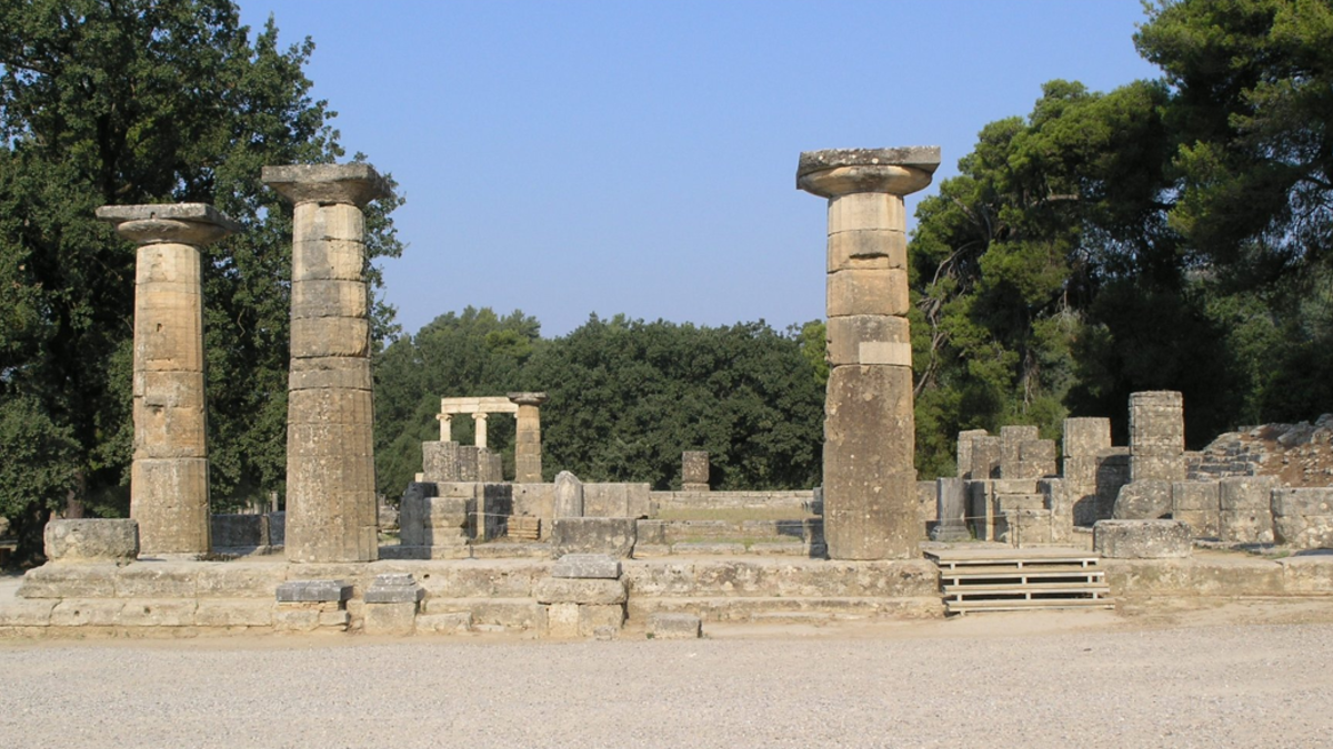 The Temple of Hera at Olympia