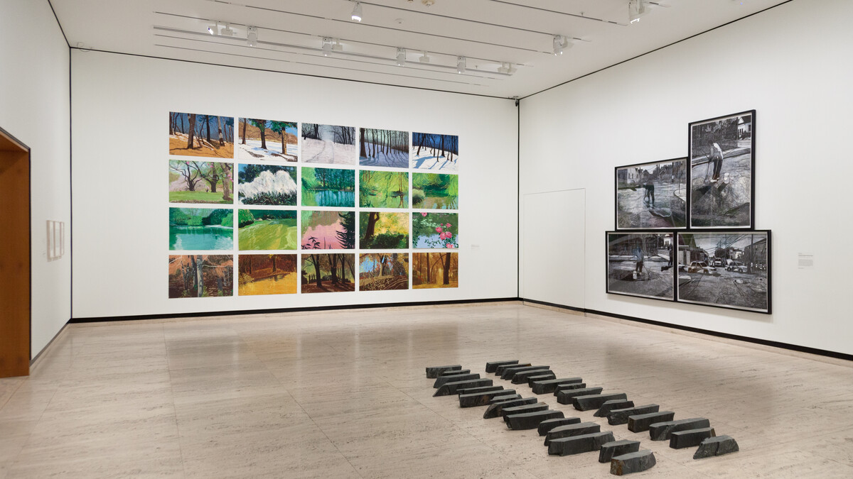 The exhibition "Approaching Landscape" is on view at Sheldon through December 31.