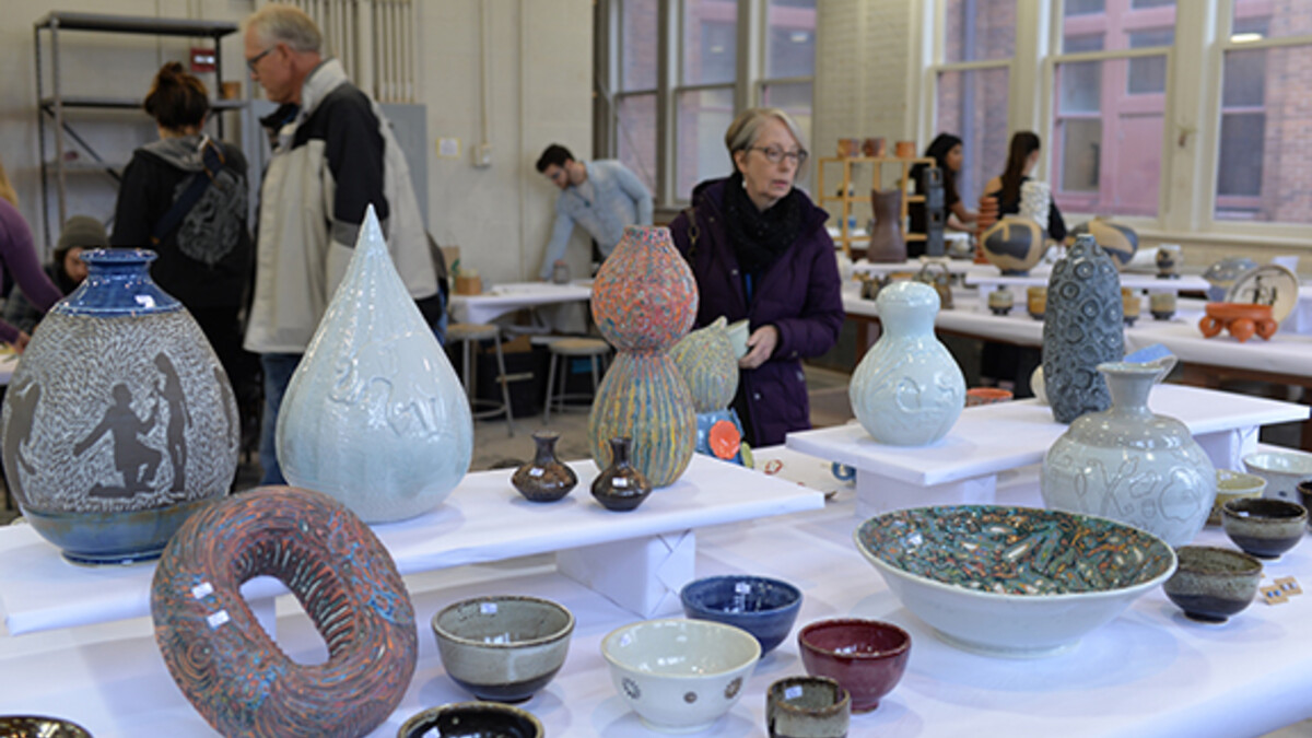 The Clay Club Sale and Print Sale are Dec. 10-11 in Richards Hall Rms. 118 and 112. Support the work of talented School of Art, Art History & Design student artists by purchasing their most recent work.