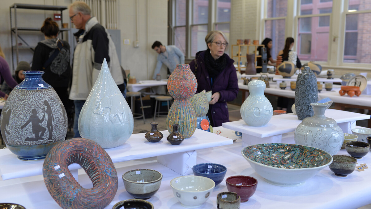 The Clay Club Sale and UNL Photo Club Sale are May 6-7 in Richards Hall Rms. 117 and 112. Support the work of talented School of Art, Art History & Design student artists by purchasing their most recent work.