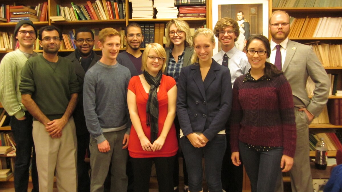 Team members are, back row, from left, Walker Edwards, Chris Cunningham, Tony Moran, Kate Miller, Drew Dudley and Oliver Tonkin. Front row, from left, Karanbir Hundal, Kyle Kettler, Mikayla Messing, Maddie Bien and Sarah O’Neill.