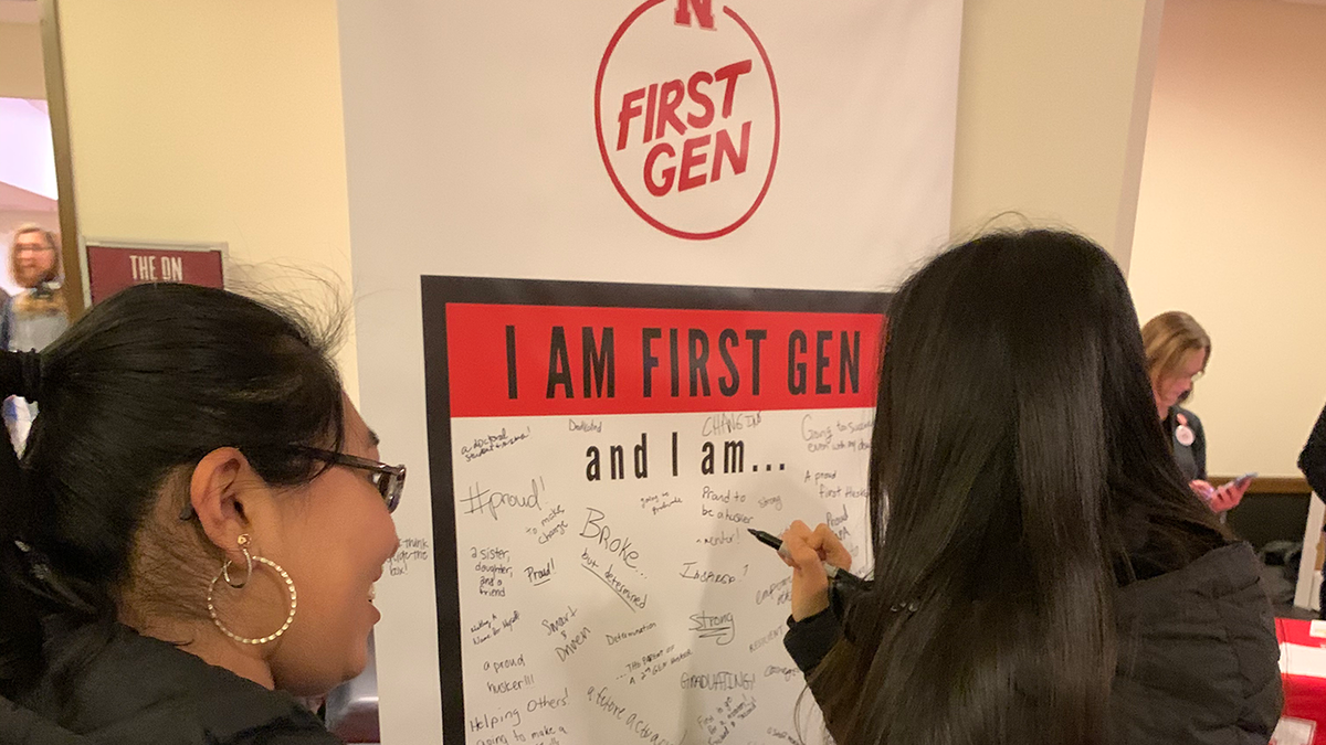 first gen students