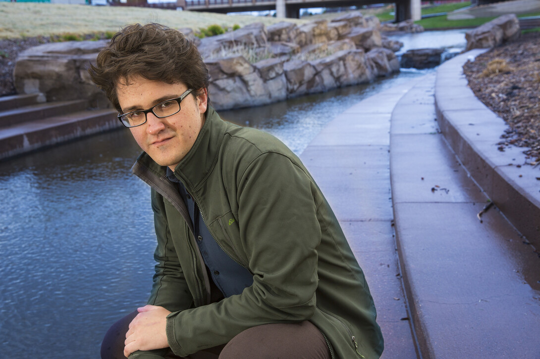 Jeffrey Polkowski is a second year graduate student working on his thesis on residential hardscapes and their role in water pollutants. For his thesis, he is focusing on Antelope Creek and the high amount of E.Coli present in the watershed. He is an intern for the city's watershed management program and through a grant from the EPA, he will do projects for people who live near the creek that can help filter the water that runs into it.