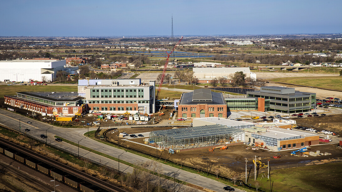 The new Nebraska Innovation Campus greenhouse complex is located at 1920 N. 21st St. An open house is planned for May 18.