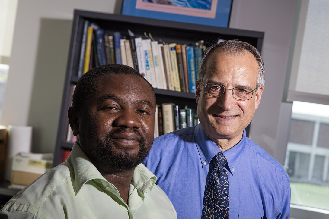 Jean Marcel Ngoko Djiokap (left) and Anthony Starace.