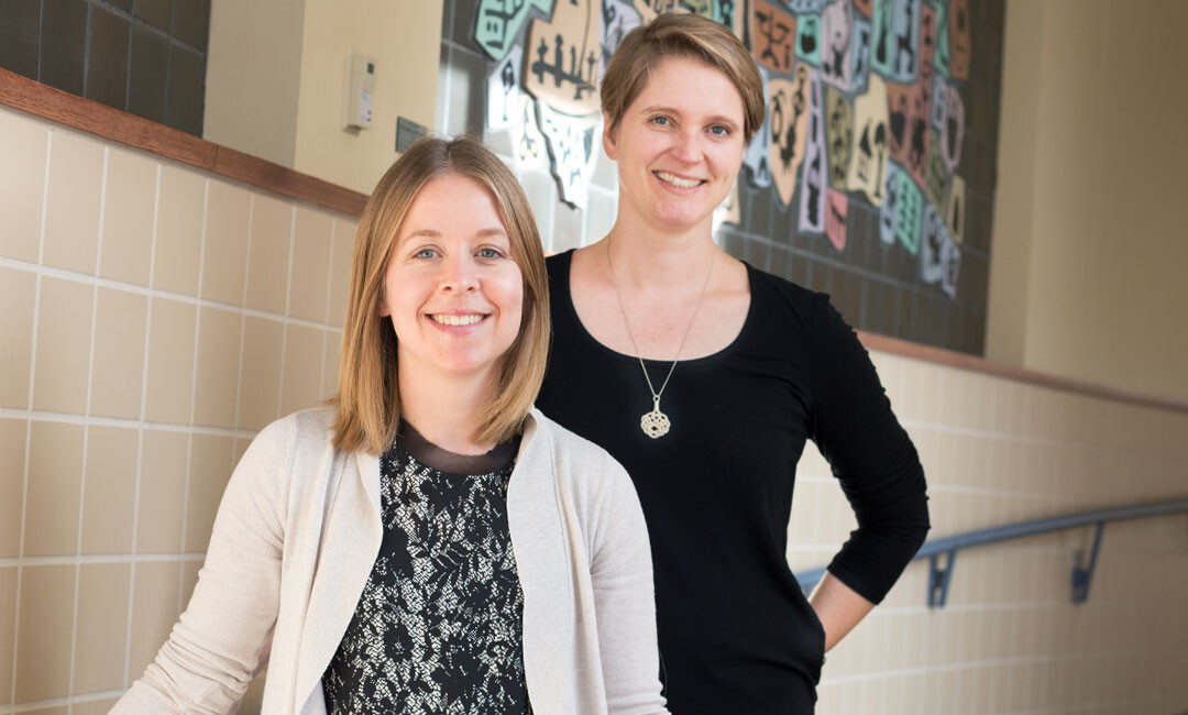Natalie Koziol and Abbie Raikes