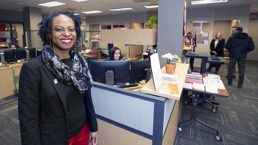 CortneyJo Sandidge, director of Husker Hub.