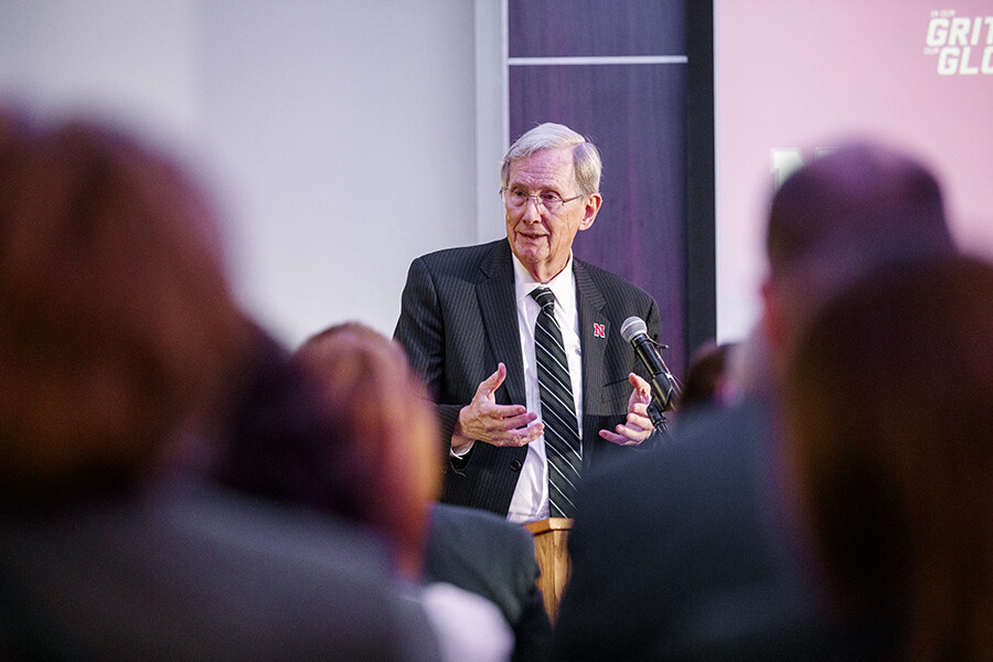 A retirement reception for Jim Lewis, Aaron Douglas Professor of mathematics, will be held on Nov. 4. Lewis is the principal investigator of the $3.5 million National Science Foundation grant STEM CONNECT. Craig Chandler | University Communication and Mar