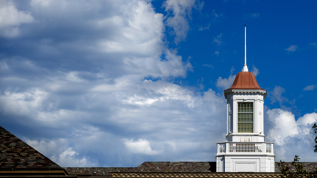 Love Library cupola