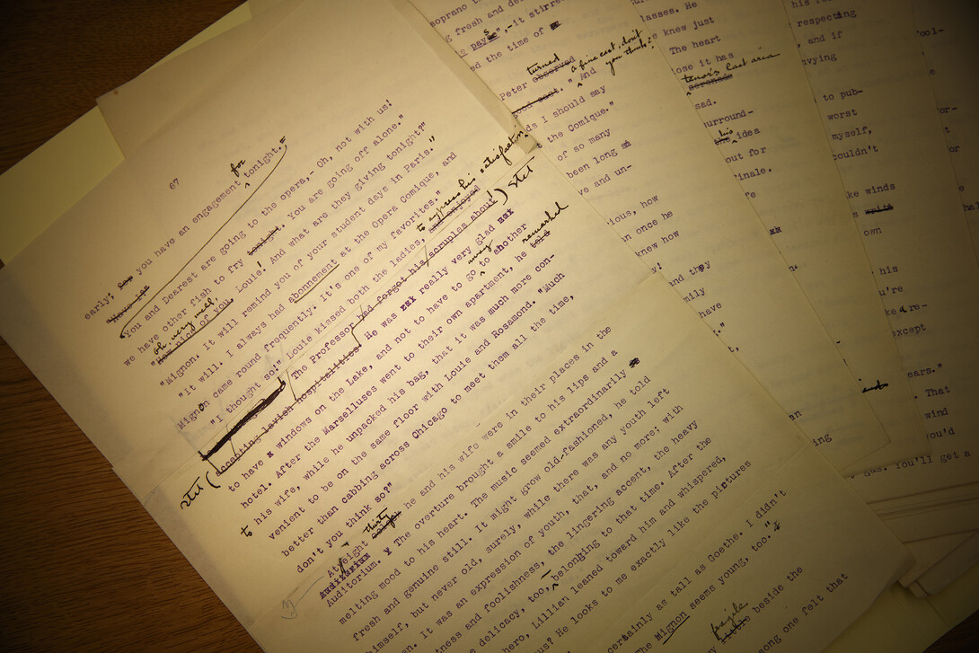 Cather manuscript