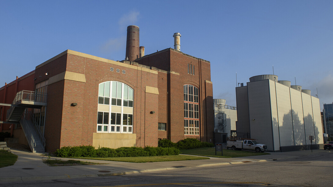 The LES transmission line project will bury power lines that run along Avery Avenue and X Street, near the City Campus Utility Plant (pictured).