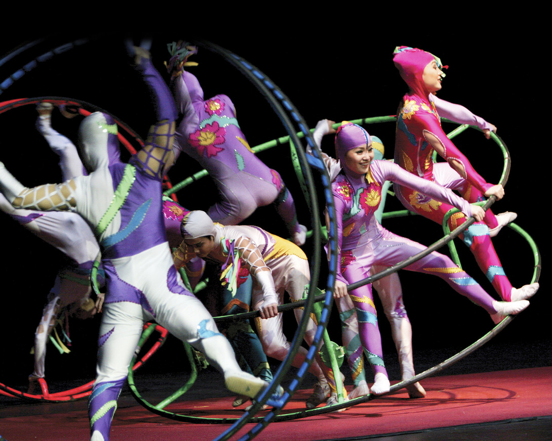 The Golden Dragon Acrobats will perform at UNL's Lied Center for Performing Arts on Sept. 18. Discounted tickets are available for students, faculty and staff.