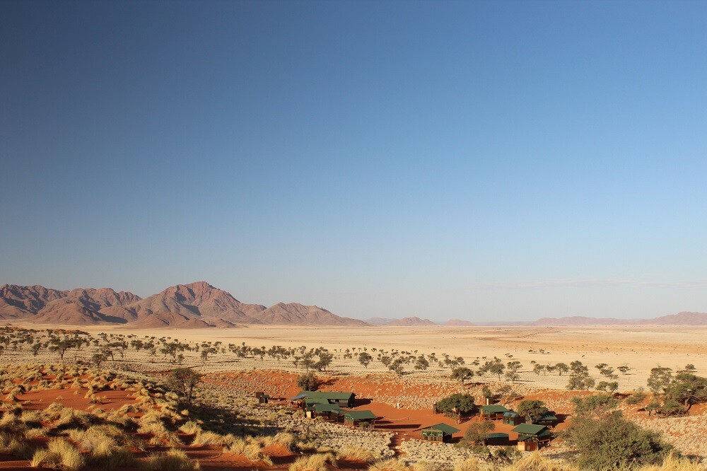 The Namib Desert Environmental Education Trust camp helps middle-school students learn sustainability practices.