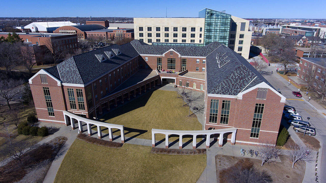 Students in the Raikes School live and learn together in the Kauffman Academic Residential Center.