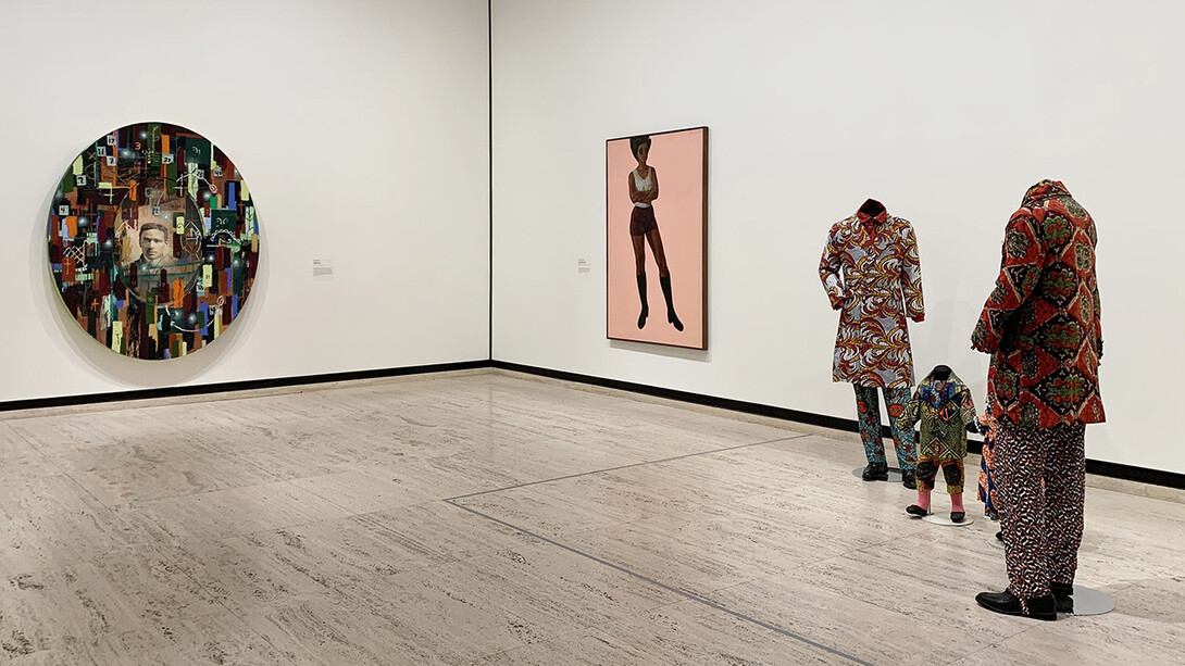Works by Radcliffe Bailey, Barkley Hendricks and Yinka Shonibare CBE are on view in the exhibition "Person of Interest” at Sheldon Museum of Art.