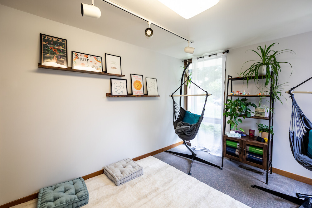 The Couple and Family Clinic has recently been transformed with new furniture, paint, artwork, and a mindfulness space. (Loren Rye - Pixel Lab)