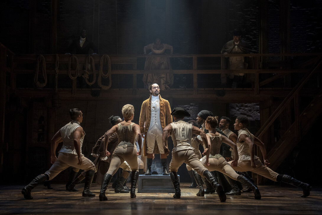 The national tour of the Broadway musical “Hamilton” is coming to the Lied Center for Performing Arts for a 16-show engagement, Aug. 2-13, 2023.