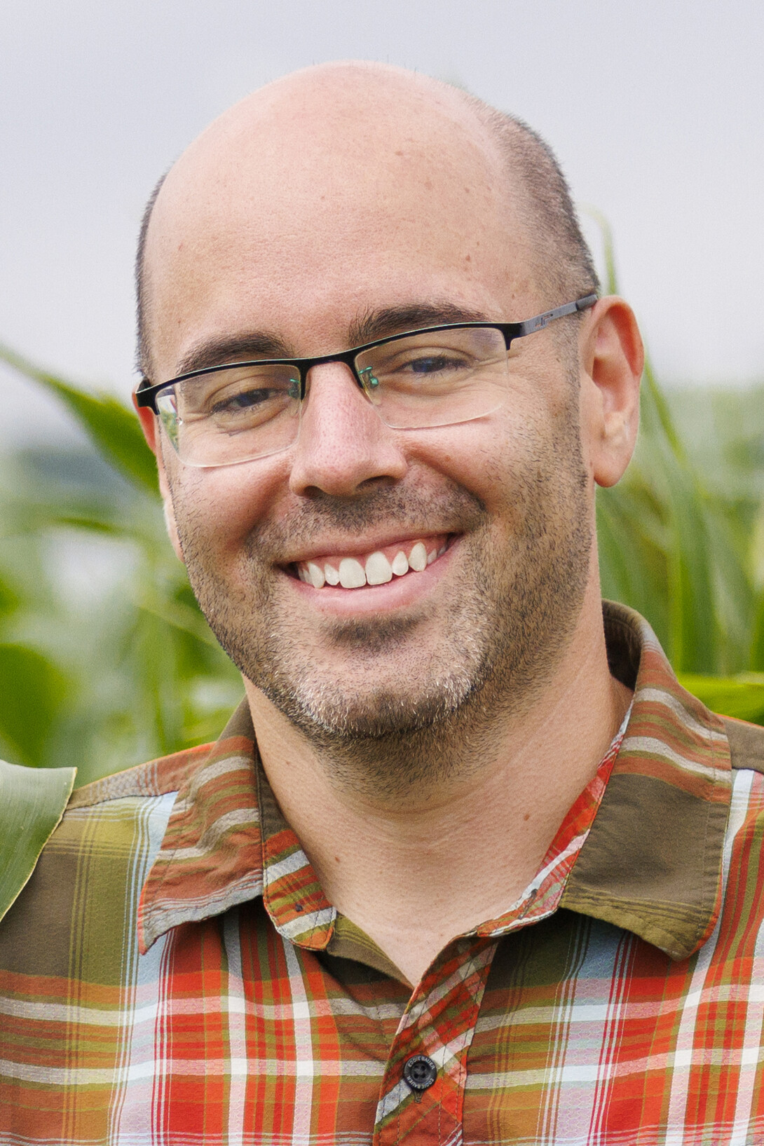 Color portrait of James Schnable