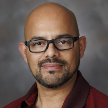 Color portrait of Byron D. Chaves, associate professor of food science and technology at the University of Nebraska–Lincoln.