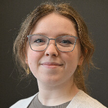 Color portrait of Brenna Whitten, senior global studies, French and political science major at the University of Nebraska–Lincoln