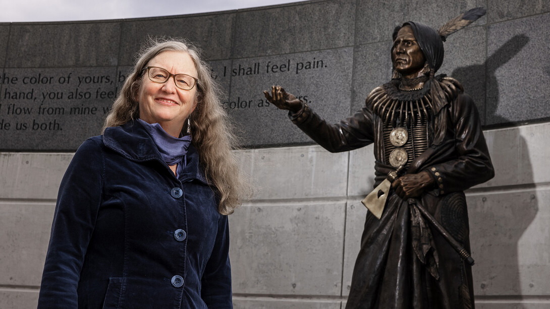 Margaret Jacobs, Chancellor’s Professor of History and director of the Center for Great Plains Studies, has been awarded an Outstanding Research and Creativity Award from the University of Nebraska.